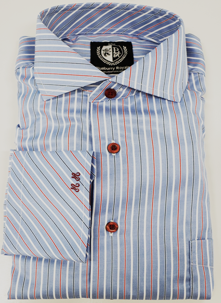 100% Cotton Stripe dress Shirts