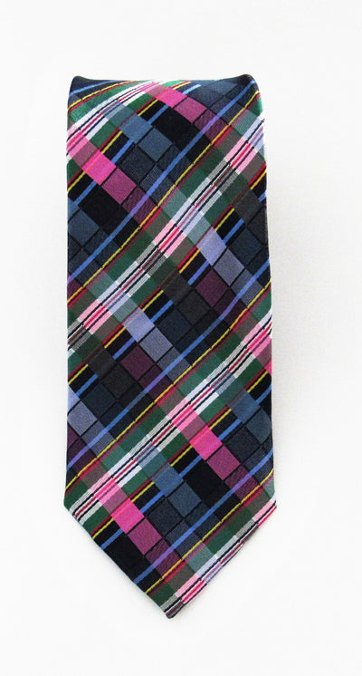 Multi-color Paisley Classic Silk Tie