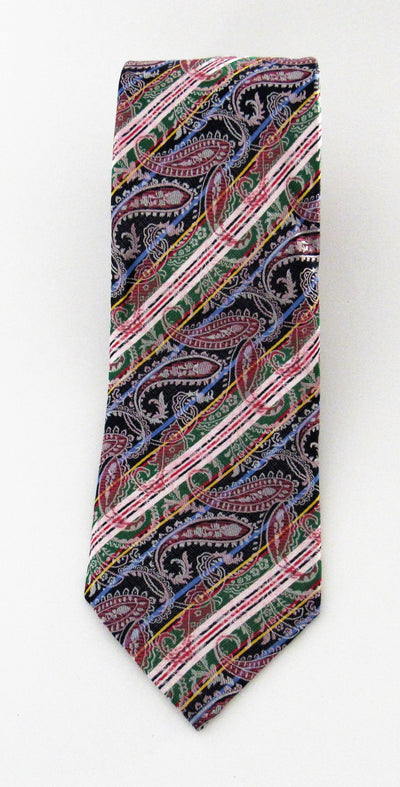 Blue Mini paisley Classic Silk Tie