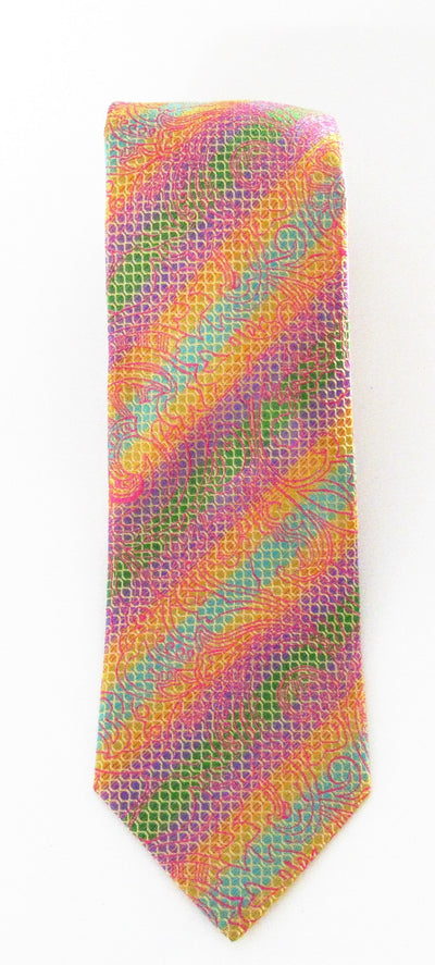BR Bespoke Stripe/ Paisley Tie